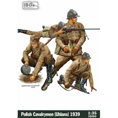 IBG Models Polish Cavalrymen Uhlans 1939 4 fig. 1:35