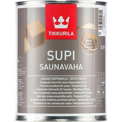Tikurilla interiérový vosk do sauny Supi Black 0,9L