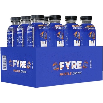 FYRE Hustle Drink FYRE | with Vitamins & Minerals [12 x 500 мл] Боровинка