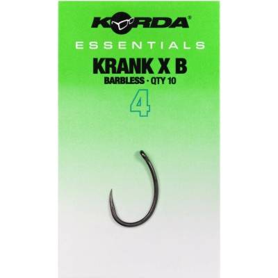 Korda Essentials Krank X Barbless vel. 4 10 ks