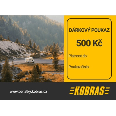 Dárkový poukaz na 500 Kč