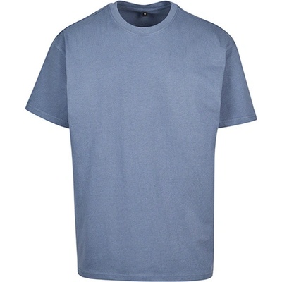 Build Your Brand pánské triko BY102 Vintage Blue