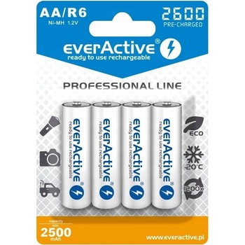 EverActive Professional Line AA 2600mAh 4 ks EVHRL6-2600