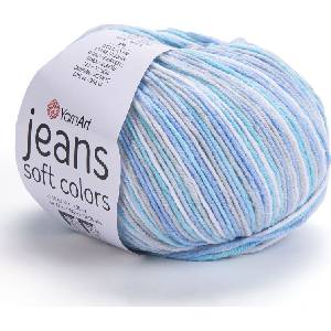 YARNART Jeans Soft Colors 6203 Плетива прежда (Jeans Soft Colors 6203)