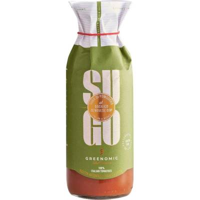 Сос CHEF FRANCESCO AL BASILICO 500 g, Greenomic (GREE3813)