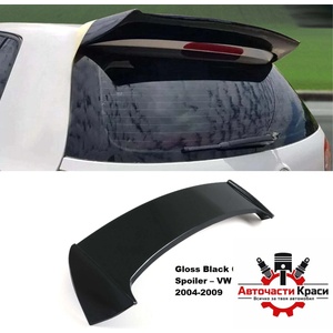  Спойлер Лип VW Golf-5 Piano Black А-5062-14 ('258067)