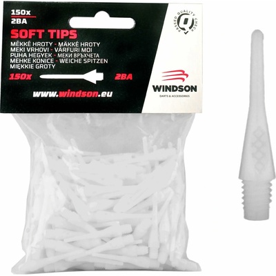 Windson Micro Plastové hroty 18 mm, 150 ks, bílé
