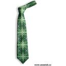 Soonrich kravata zelená okno kor029