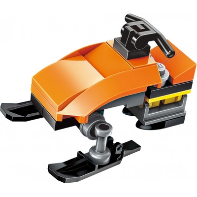 Qman Squros Extreme Changeable 2102-8 Snežný skúter RedFox 3v1