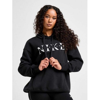 Nike Суитшърт w nsw phnx flc po hood gls