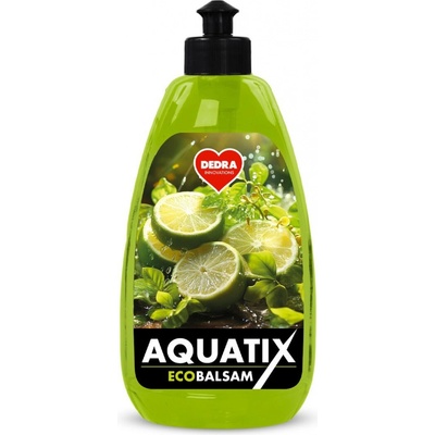 DEDRA Rostlinný koncentrát na nádobí, BERGAMOT & LEMON, ECOultra AQUATIX 500 ml