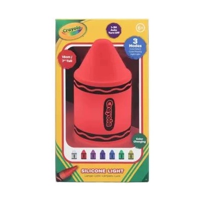 Paladone Crayola: Силиконова лампа за промяна на цвета - за многократно пълнене