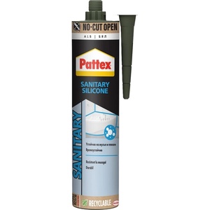 Pattex санитарен силикон, Бял, 280ml (3036604)