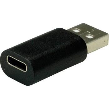 Roline Адаптер Roline 12.99. 2995, от USB Type A(м) към USB Type-C(ж), черен (12.99.2995)