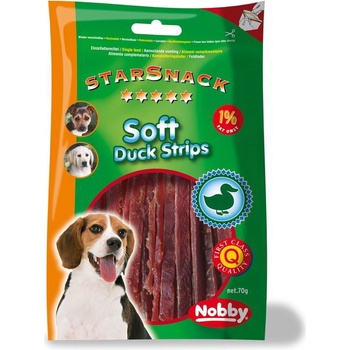 Nobby StarSnack Soft Duck Strips kačacie mäkké plátky 70 g
