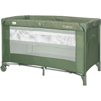 Lorelli Бебешка кошара на 2 нива Lorelli - Carina, Oil Green Stars (10080672605)