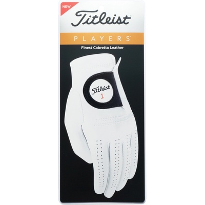 Titleist Players Mens Golf Glove bílá levá ML – Zboží Dáma