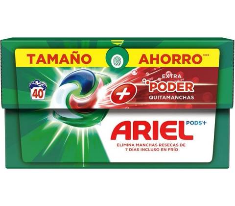 Ariel +Extra Power kapsule 40 PD