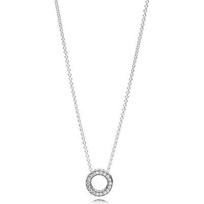 Pandora Stříbrný s třpytivým přívěskem 397436CZ-45