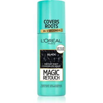 L'Oréal Magic Retouch спрей за мигновено прикриване на израснала коса цвят Black 75ml