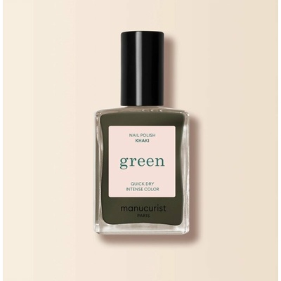 NoName MANUCURIST_Zelený lak na nehty khaki 15ml