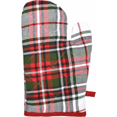 Forbyt Vánoční kuchyňská chňapka Kostka zelená 20400 1 ks 18 x 28 cm