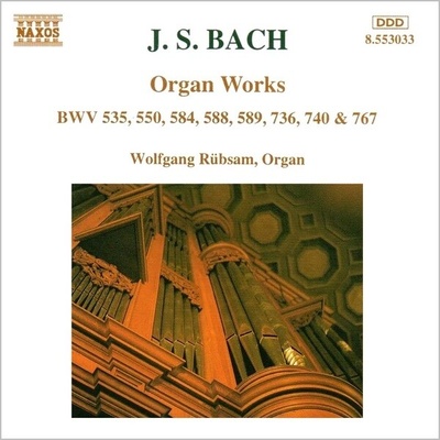 Bach Johann Sebastian - Organ Works CD – Hledejceny.cz