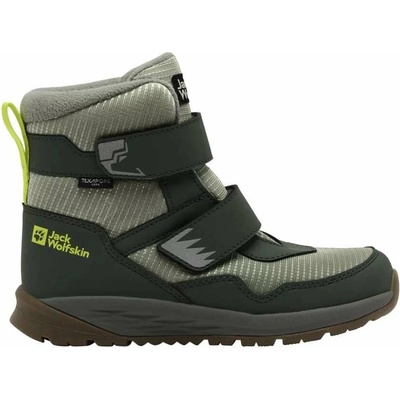 Jack Wolfskin POLAR BEAR-B TEXAPORE MID VC J Zelená Světle zelená
