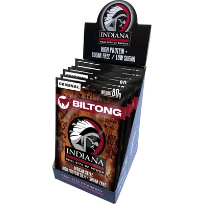 INDIANA Biltong hovězí Original 640 g