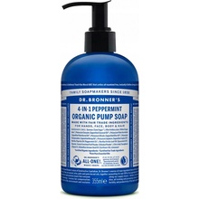 Dr. Bronner´s Shikakai Spearmint Pepp tekuté hydratační mýdlo na tělo i vlasy 355 ml