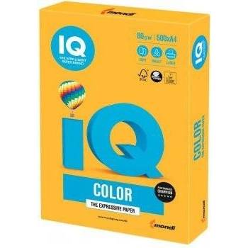 Farebný papier IQ color neónovo oranžový Neoor A4 80g