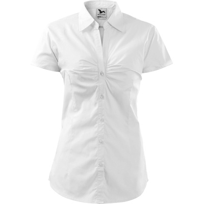 MALFINI Malfini chic 214 / Дамска риза с къс ръкав - бяла l (2140015)