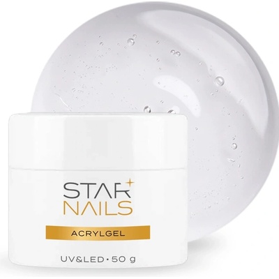 Starnails UV/LED Acrylgel Starnails Bis Hema Clear stavební akrygel 50 ml