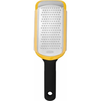 Oxo Stredne hrubé strúhadlo GOOD GRIPS 28 cm, oranžové, plast