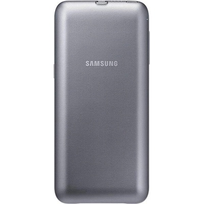 Samsung Power Cover EP-TG928BS - външна батерия (зарежда безжично) и кейс за Samsung Galaxy S6 Edge Plus (сребрист)