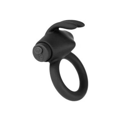 Black & White Мощен презаредим пенис пръстен Neptune