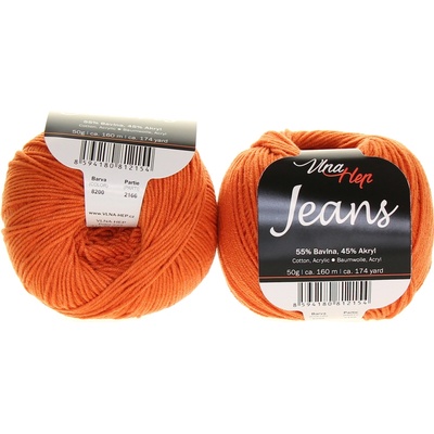 Vlna Hep Jeans hnědooranžová 8200