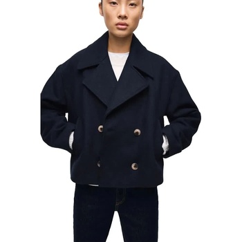 VILA Палто Vila Kamina coat - Blue (Navy Blazer)
