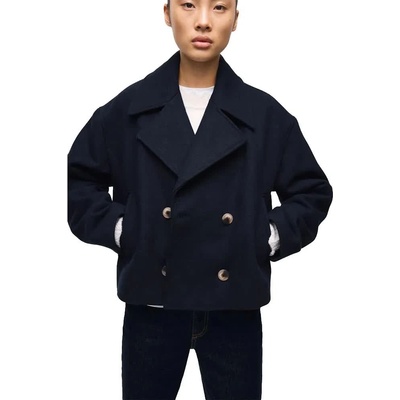VILA Палто Vila Kamina coat - Blue (Navy Blazer)