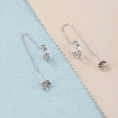 Jan Kos jewellery stříbrné náušnice MHT-2694/SN00