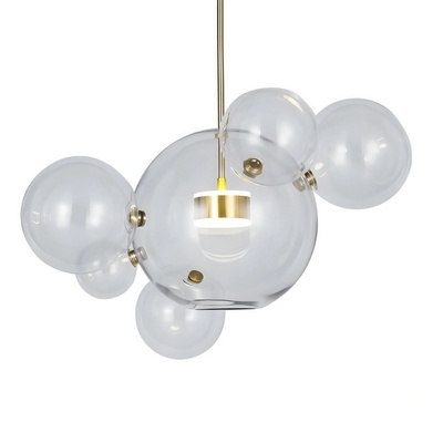POLARIS Висяща LED лампа с 6 стъклени мехурчета Orbital 6 | 10W | 3000K | Цена 182, 52€ (356, 98 лв) (439)