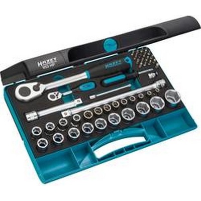 HAZET Sada nástrčné kľúče 953HP 1/4" a 1/2" 47 ks.
