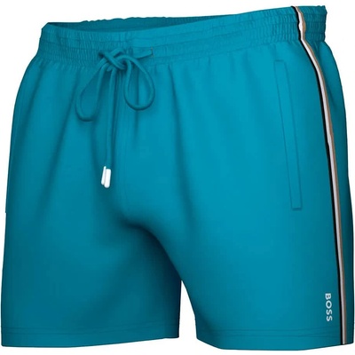 HUGO BOSS Бански гащета BOSS Iconic 10239741 01 swimming shorts - Blue (Turquoise / Aqua)