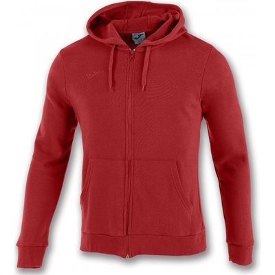 Joma mikina WITH zip COMBI COTTON red