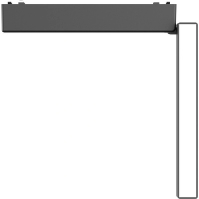 ELMARK Ultra slim магнитен лед осветител elmark el-us09 - 3 colour series, 48v, 12w, cct, черен (93us0912cct/bl)