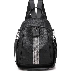CHARON Дамска Раница Charon Cinderella, Черна, Различни цветове (ZYBP045-BLACK)