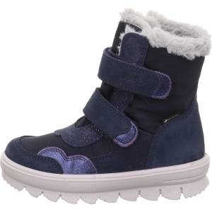 Superfit Детски зимни ботуши Superfit Kid's Flavia C Winter boots - Blau / Silber - размер 34 (EU) (702-4586-0420)