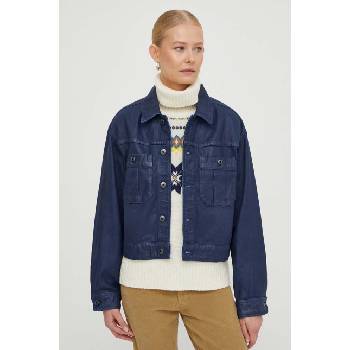 G-Star Raw Дънково яке G-Star Raw в тъмносиньо преходен модел с уголемена кройка (D24082.D436)