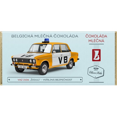 CHOCO POLA VAZ 2106 „Žiguli“ Veřejná bezpečnost mléčná 100 g