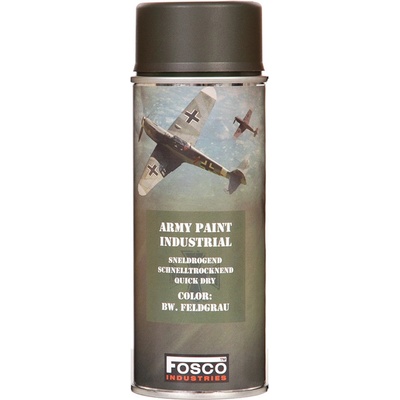 FOSCO Farba ARMY maskovacia v spreji 400 ml BW SIVÁ